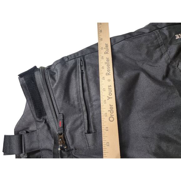 Hein Gericke Gore Tex Waterproof Motorcycle Riding Pants Men 46 Suspenders Armor - Picture 12 of 16